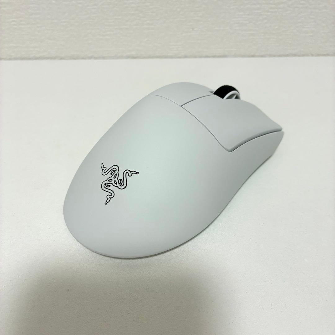 【極美品】Razer DeathAdder V3 pro (White)
