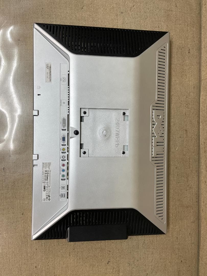 名機 Dell 24インチ液晶モニター 2407WFPb 入力端子豊富 高画質