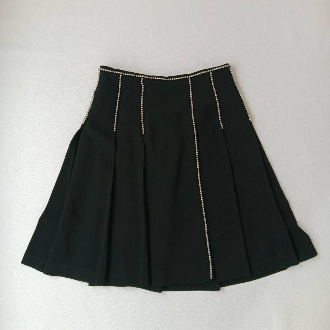 新品タグ付き✨ジャンポールゴルチェ ボールチェーン プリーツスカート スタッズg