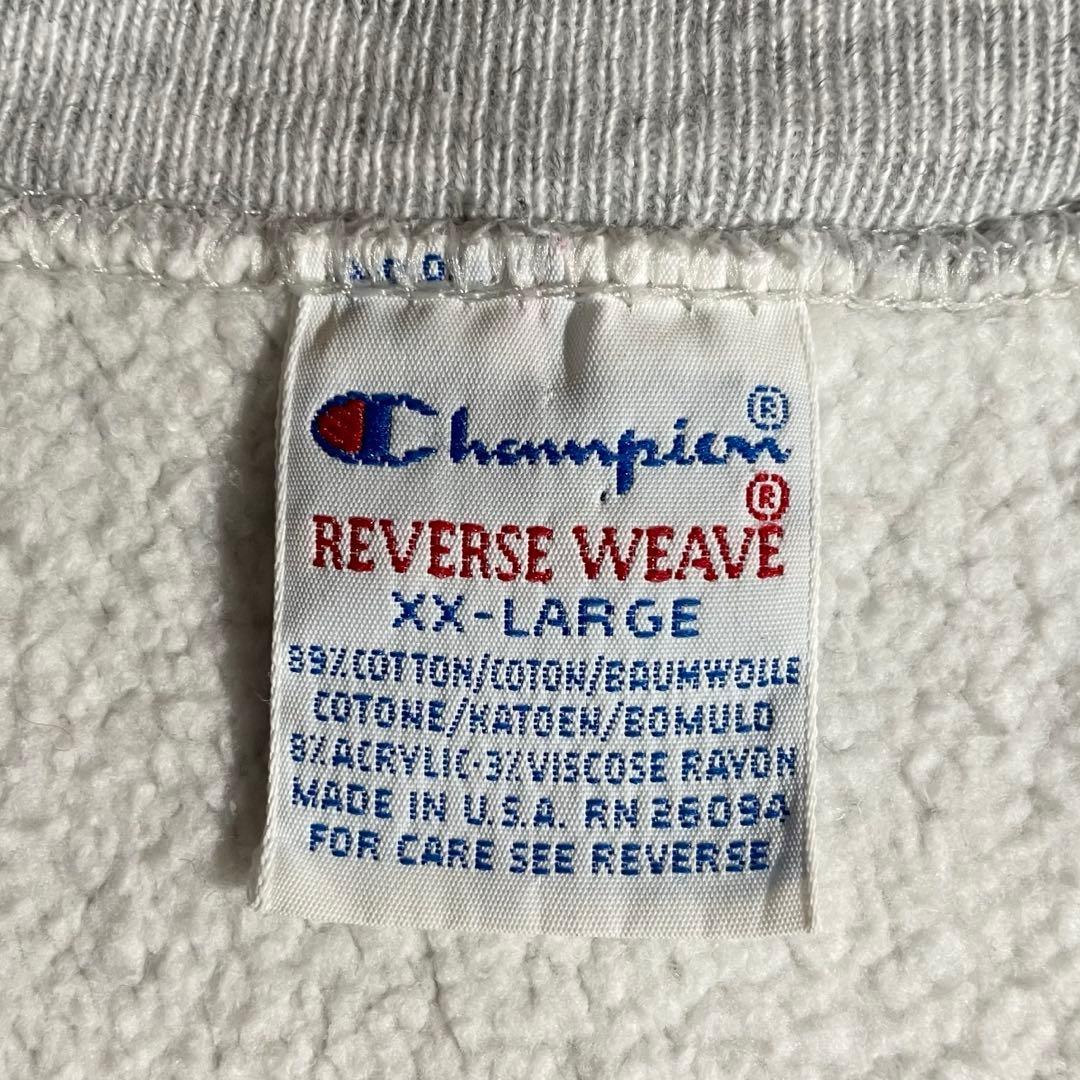 【週末価格】USA製Champion Reverse Weaveトリコタグ