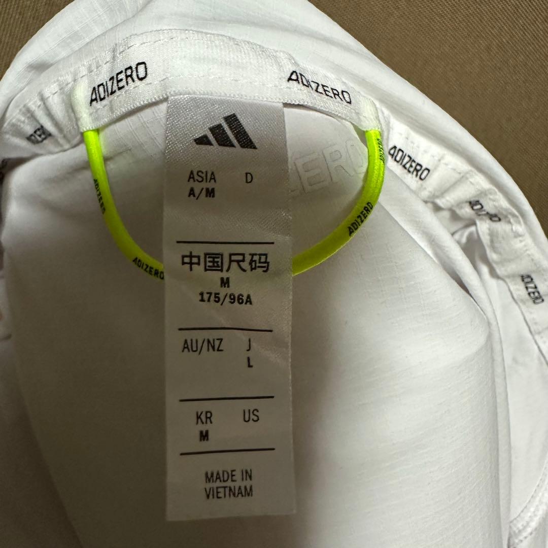 adidas adizero ランニングジャケット アディゼロ L