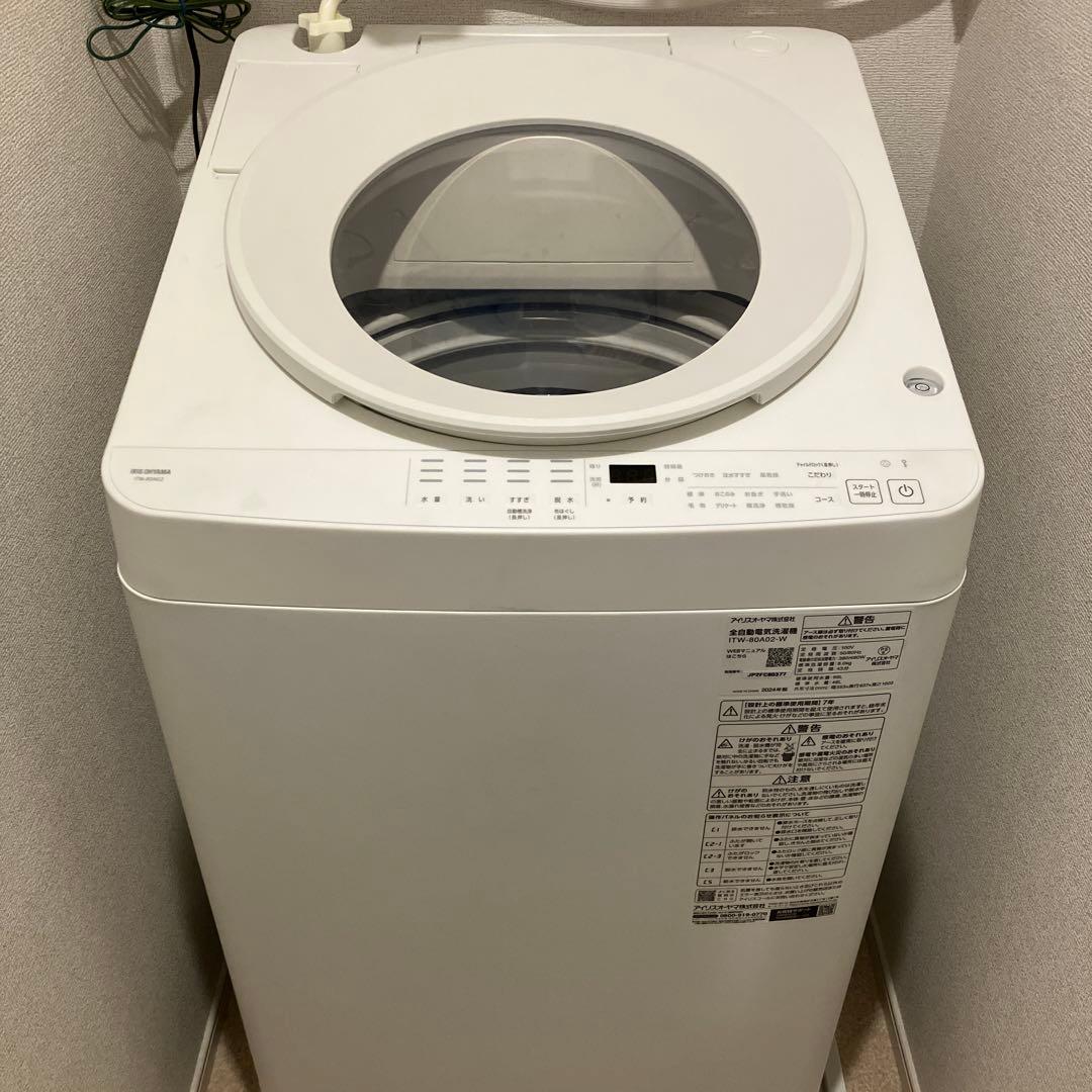 省エネ設計 縦型洗濯機 本体