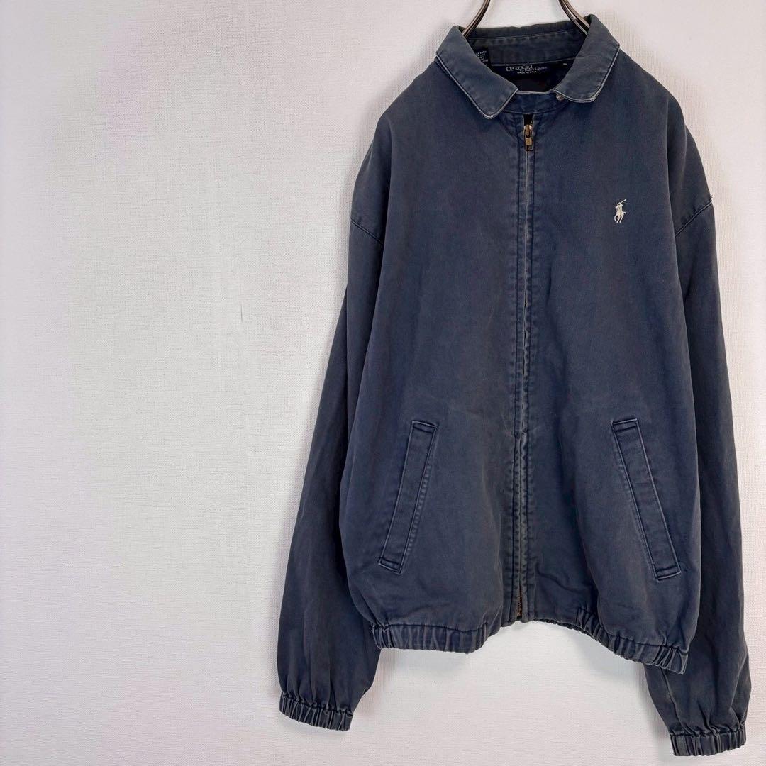 ◆ポロ バイラ ルフローレン【S】スイングトップスジャケット 刺繍ロゴ アウター