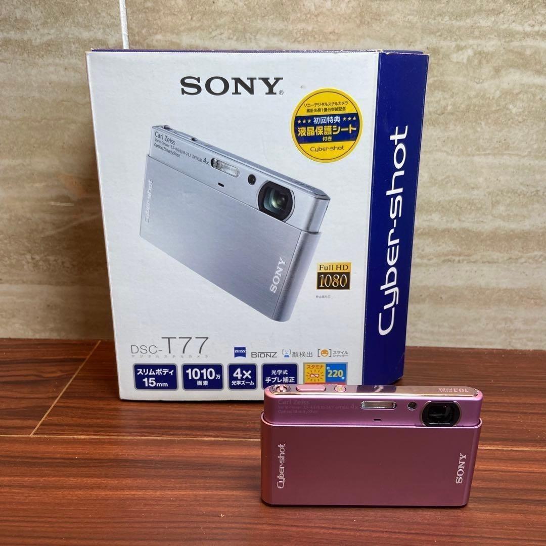 Sony Cyber-shot DSC-T77 デジカメ 4067
