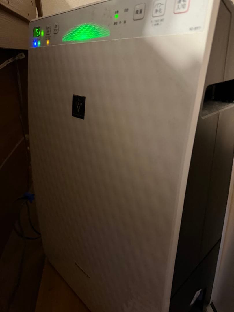 極美品　SHARP KC-35T7-W 空気清浄機 ホワイト