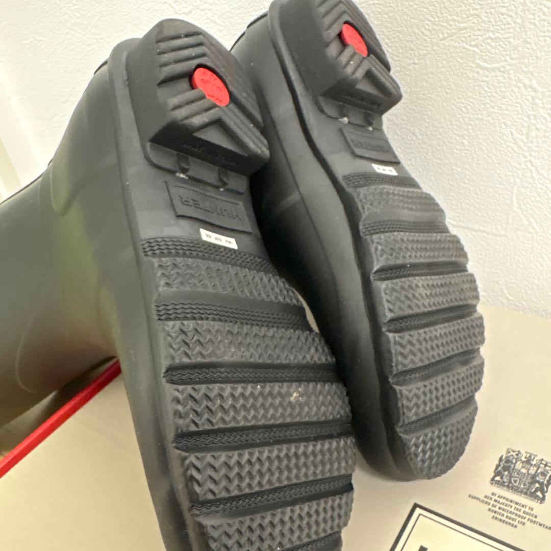 HUNTER長靴WOMENS BLACK サイズUK4 US6 EU37 未使用