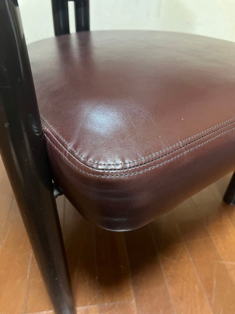 【すし　MOBILIA】　モビリア　革シングルソファ　日本創業②