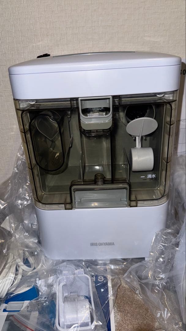 【新品未使用】アイリスオーヤマ リンサークリーナーRNS-300開封撮影