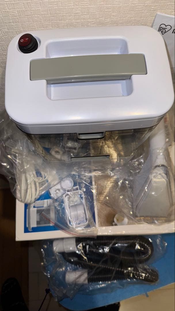 【新品未使用】アイリスオーヤマ リンサークリーナーRNS-300開封撮影