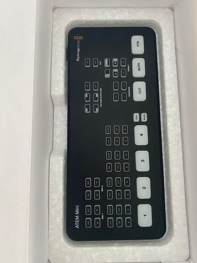 新品未使用　ビデオスイッチャー　ATEM Mini ブラックマジックデザイン