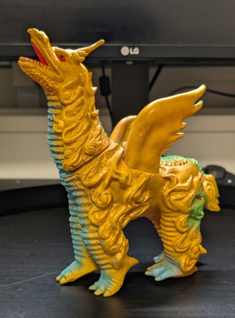 【良品】ブルマァク　ソフビ　ドドンゴ　1966