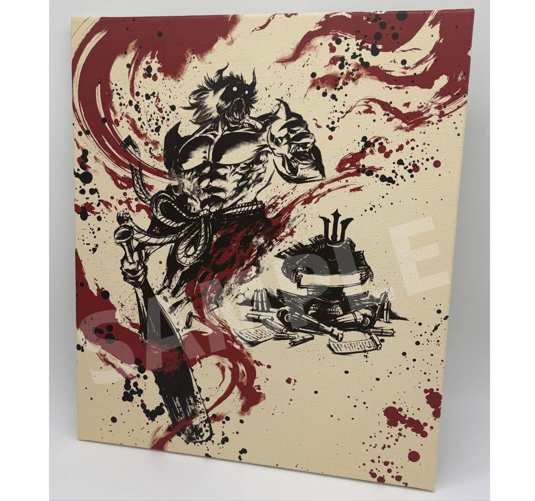 大戦祭 最安 キャンバスアート大《悪魔の教示者》