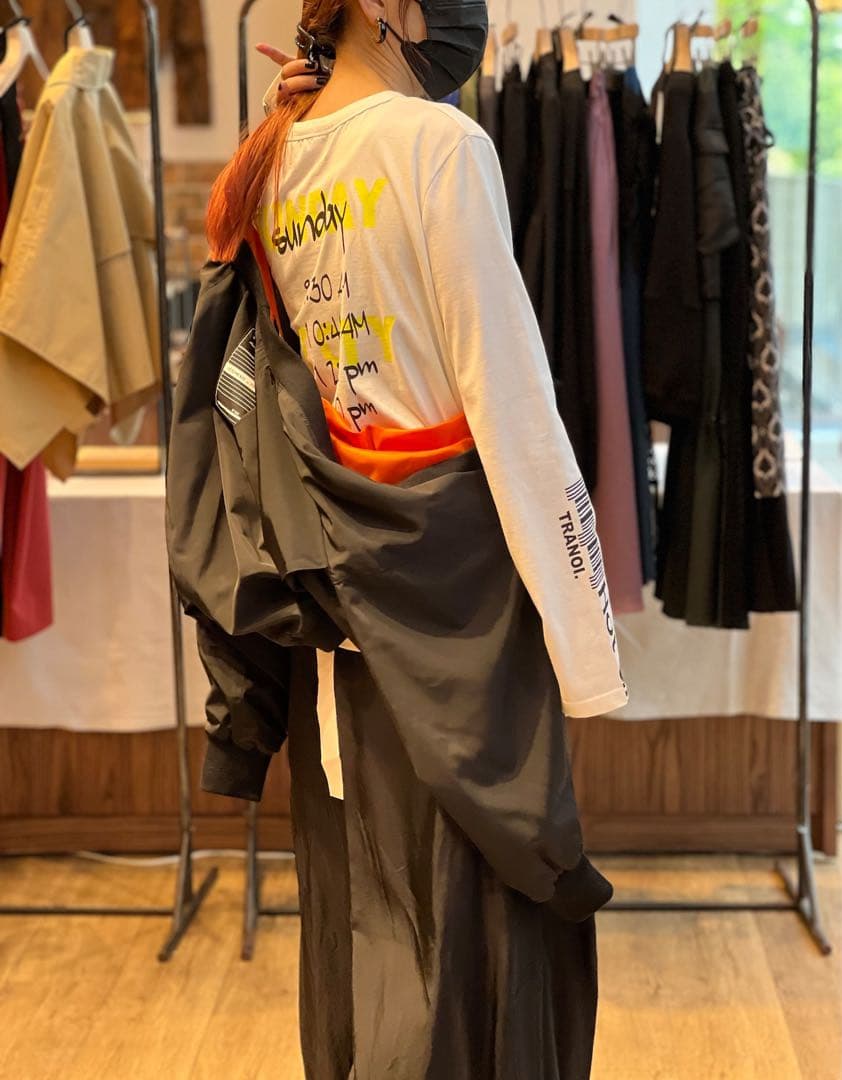 新品　トラノイ　【TRANOI.】 UNKNOWN BOLERO背負えるアウター