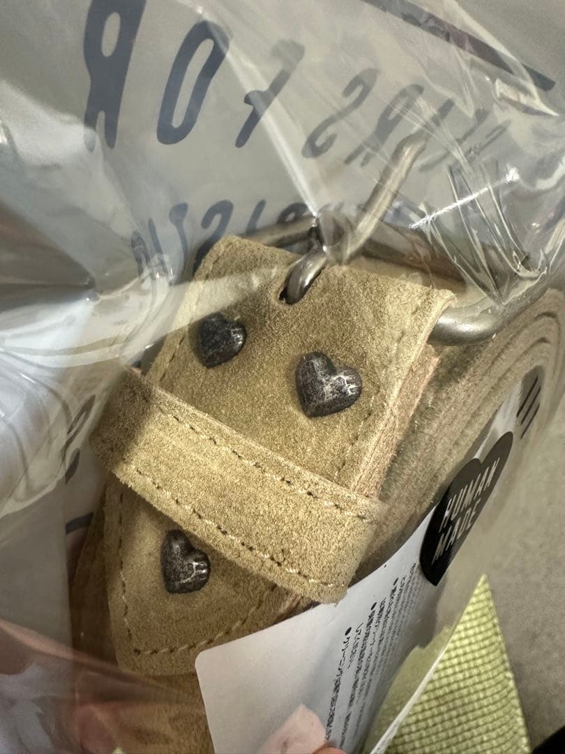 専用HUMAN MADE LEATHER BELT Lサイズ　非売品ダルマセット