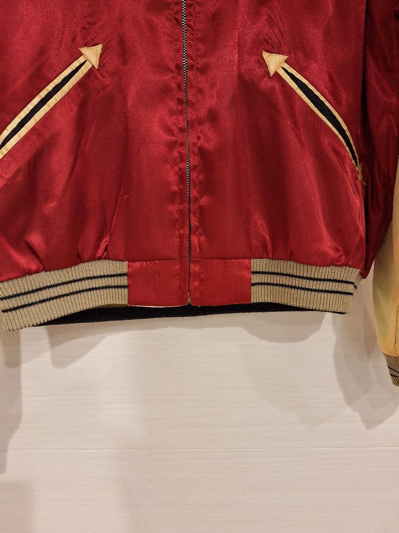 【超希少!極美品】東洋エンタープライズ　スカジャン　リバーシブル　沖縄 鷹