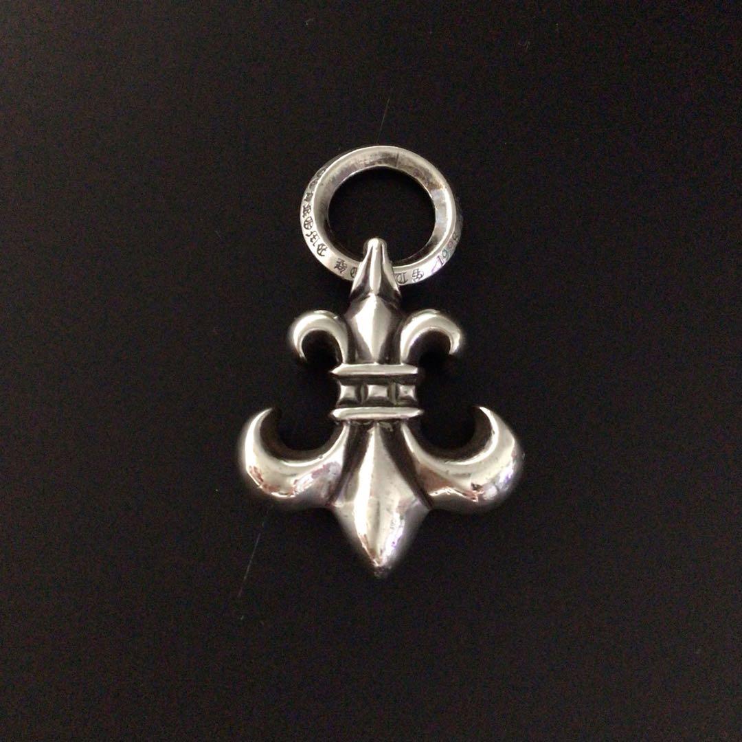 クロムハーツBSフレアペンダントタイニーレザーブレードスモールスボロチップ