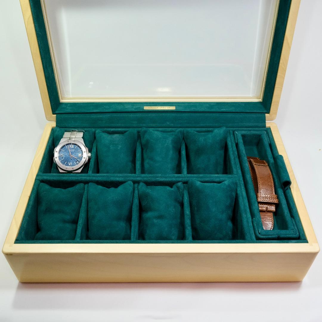 soulbird トチ inly top 時計ケース 8本用 ラムスエード