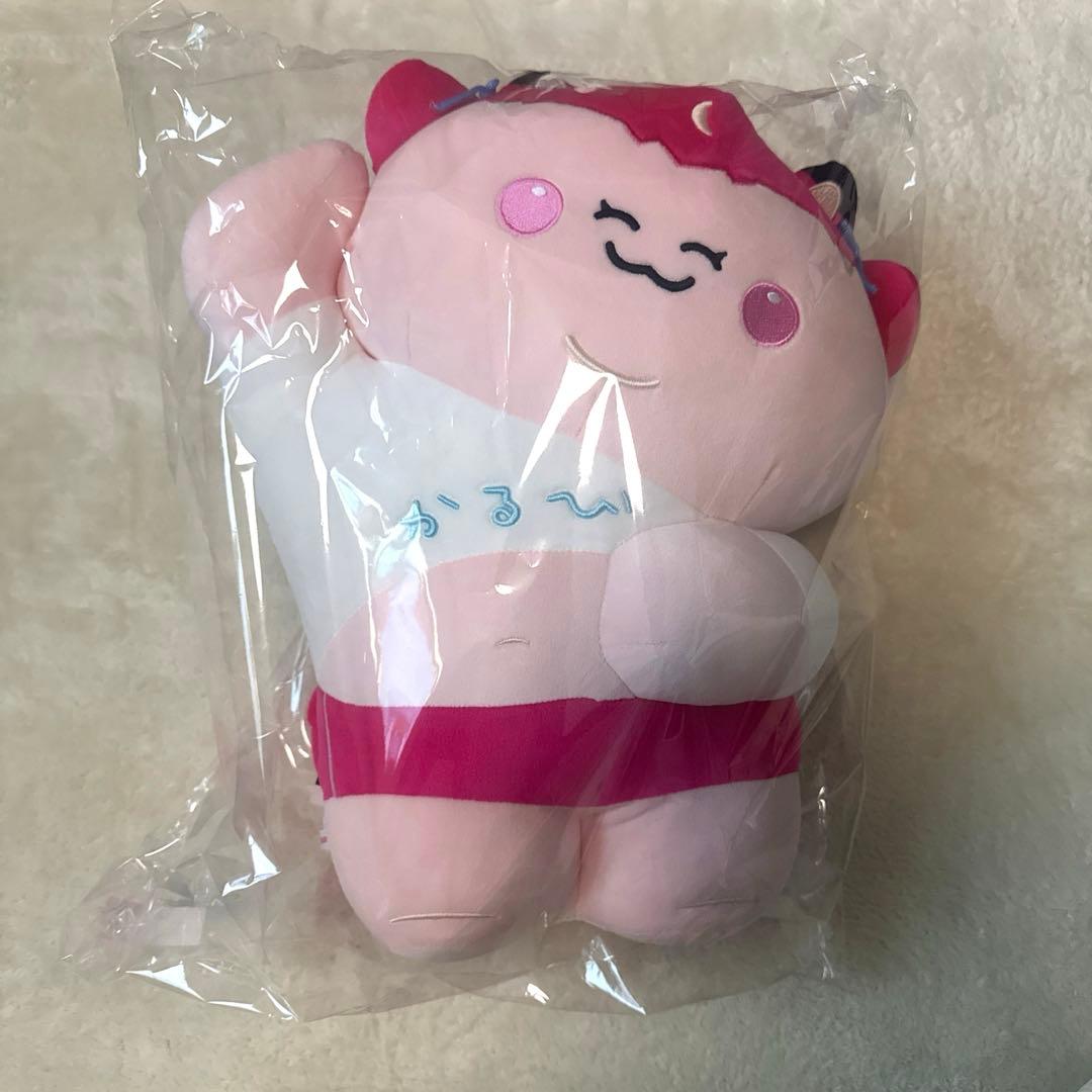 デブかるびぬいぐるみ（寝） 赤見かるび