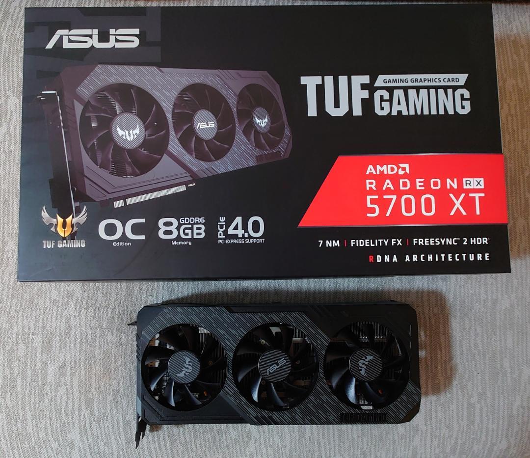 グラフィックボード・グラボ・ビデオカード ASUS RADEON RX 5700 XT TUF GAMING 8GB