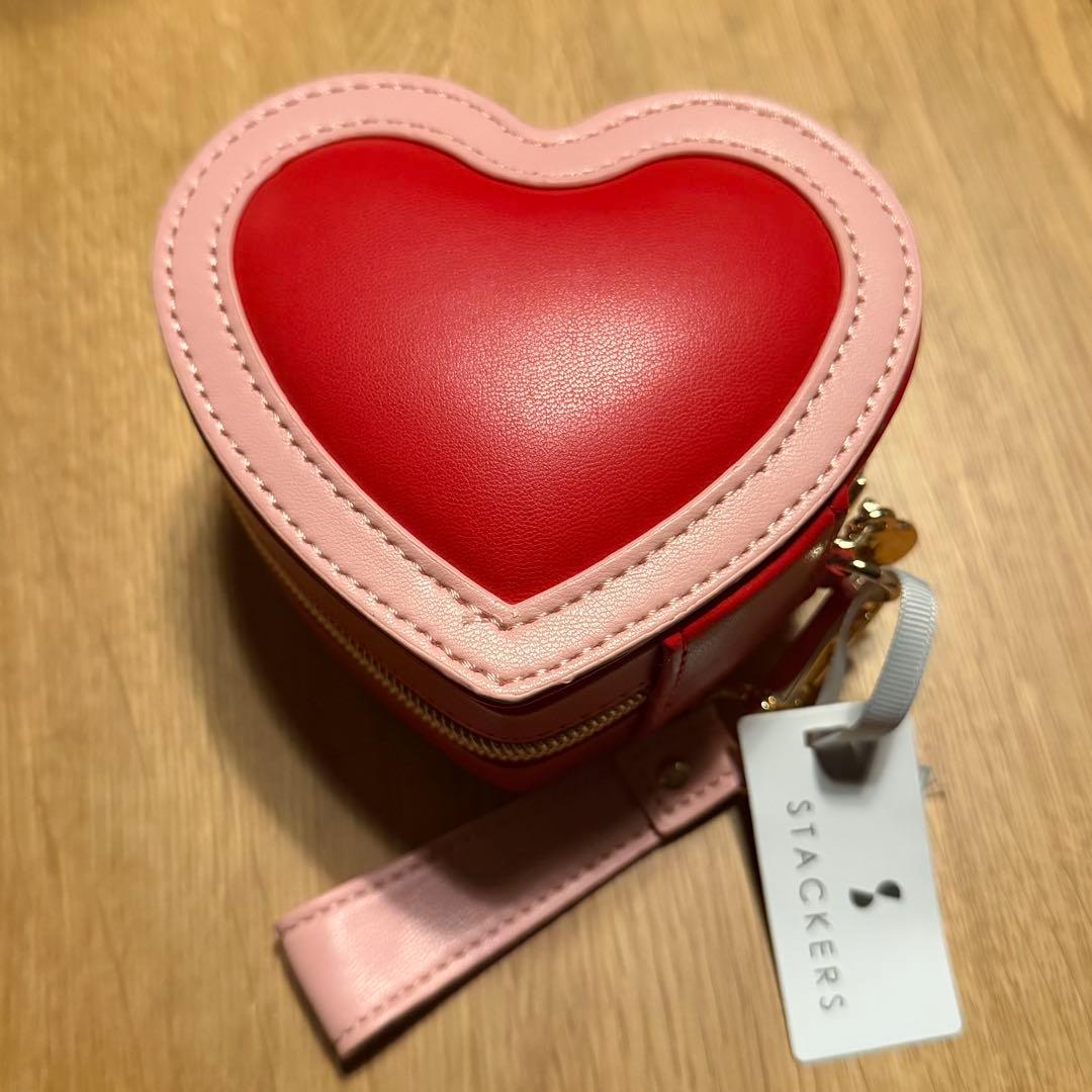 STACKERS ♡ ハート トラベル ジュエリーケース