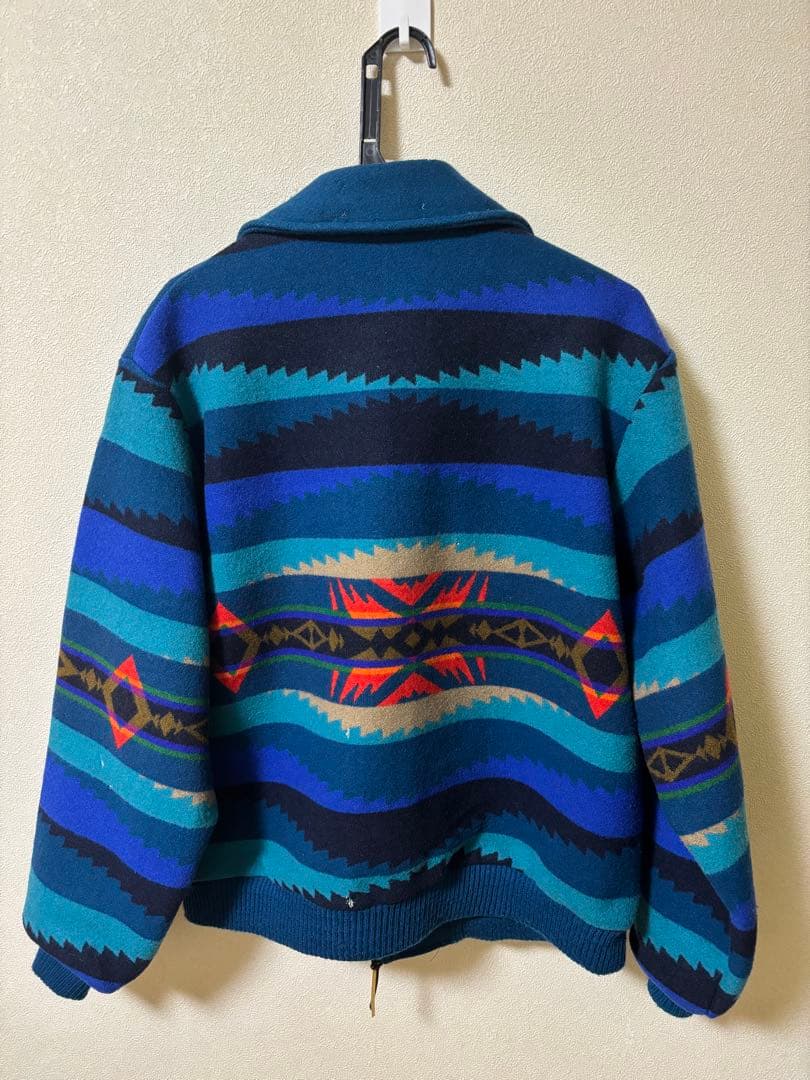 あ*ゆ様 80s pendleton ペンドルトン　ラグ柄　ウールジャケット
