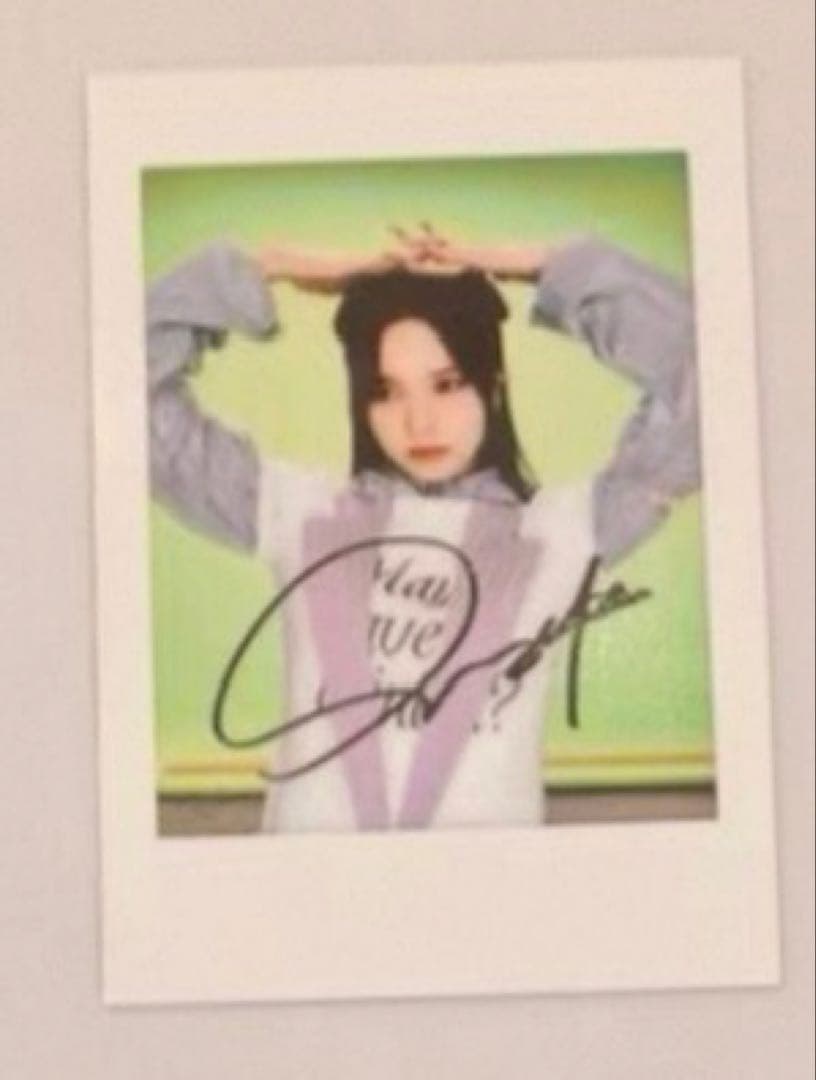 TWICE ミナ 10周年 yizhiyu yzy1.0 当選者限定 トレカ