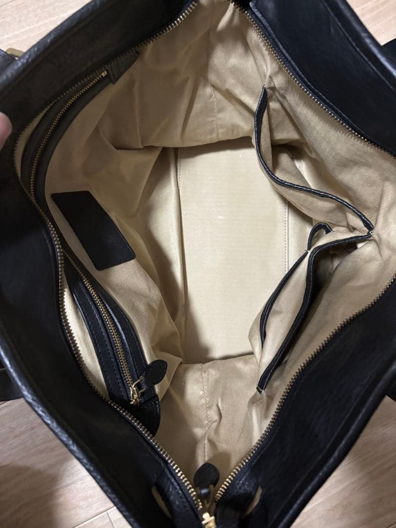 GANZO ブラック　トートバック