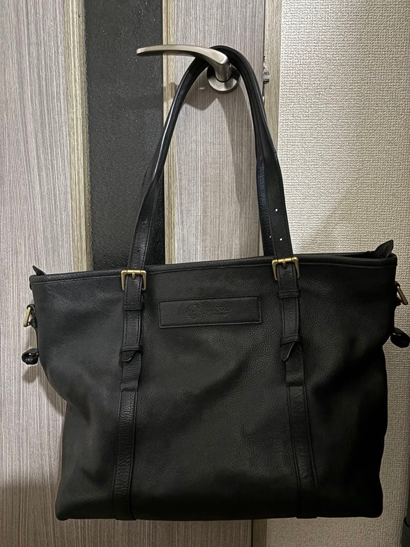 GANZO ブラック　トートバック