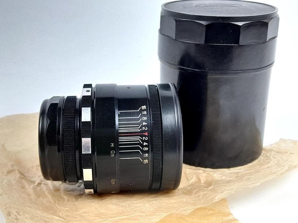 14【希少Helios 初期型ゼブラ　分解整備済みヘリオス44-2 ぐるぐるボケ