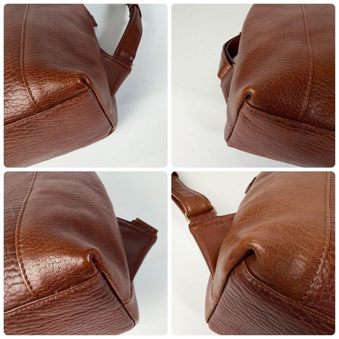 こうすけイビサ　IBIZA　カンビアール　2wayリュック　レザーブラウン