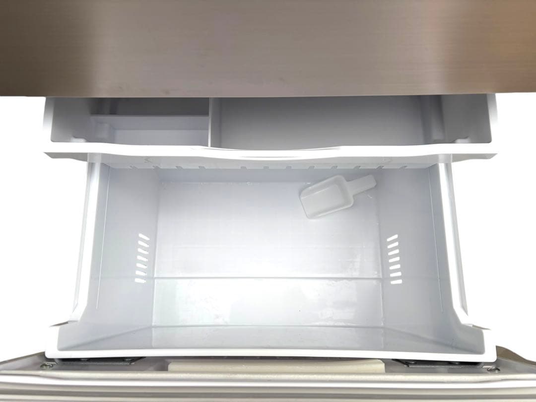 日立 冷蔵庫 幅60cm 375Lシャンパン R-V38NV N 3ドア右開き