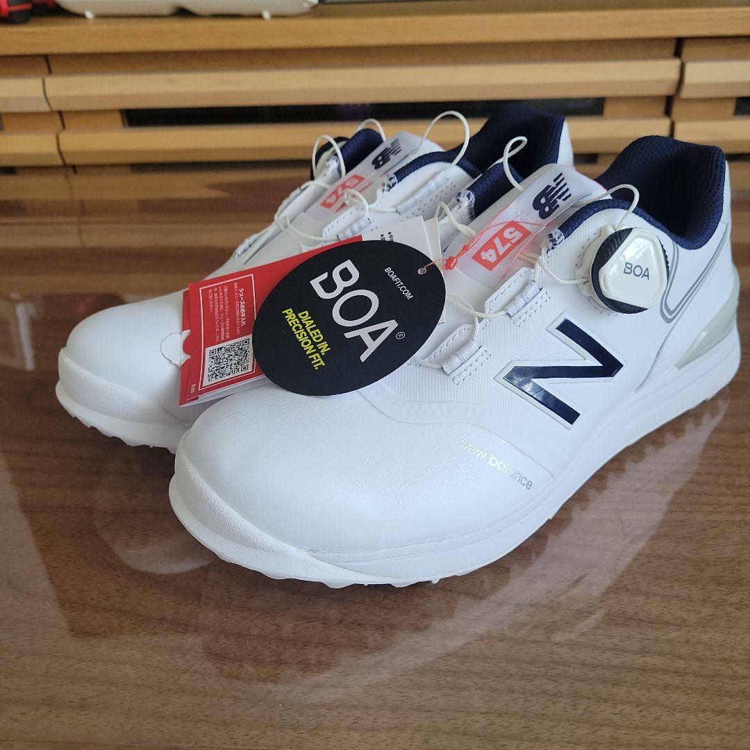 新品未使用タグ付き❤New Balance 574 ゴルフシューズ BOA☆