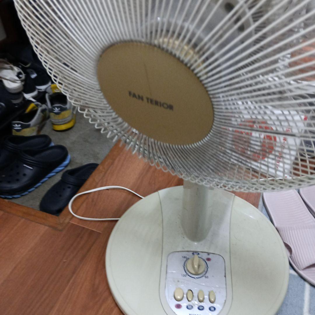 FAN TERRIOR 卓上扇風機 ホワイト