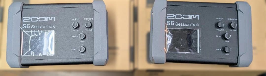 Zoom S6 SessionTrak　2台セット販売 (バラ売り可能)