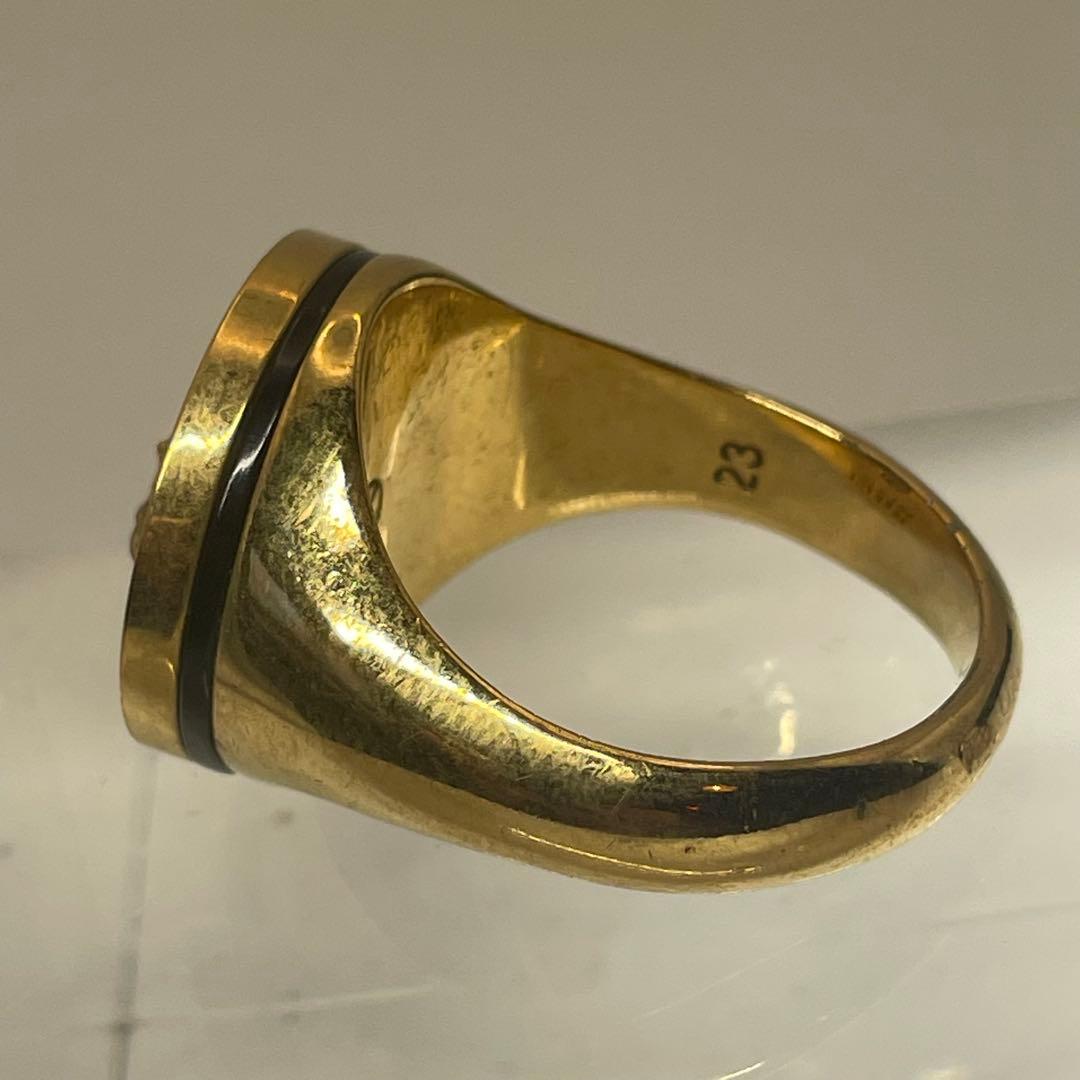 専用❗️箱付♡VERSACE✨ ヴェルサーチ メデューサ ゴールドリング 21号