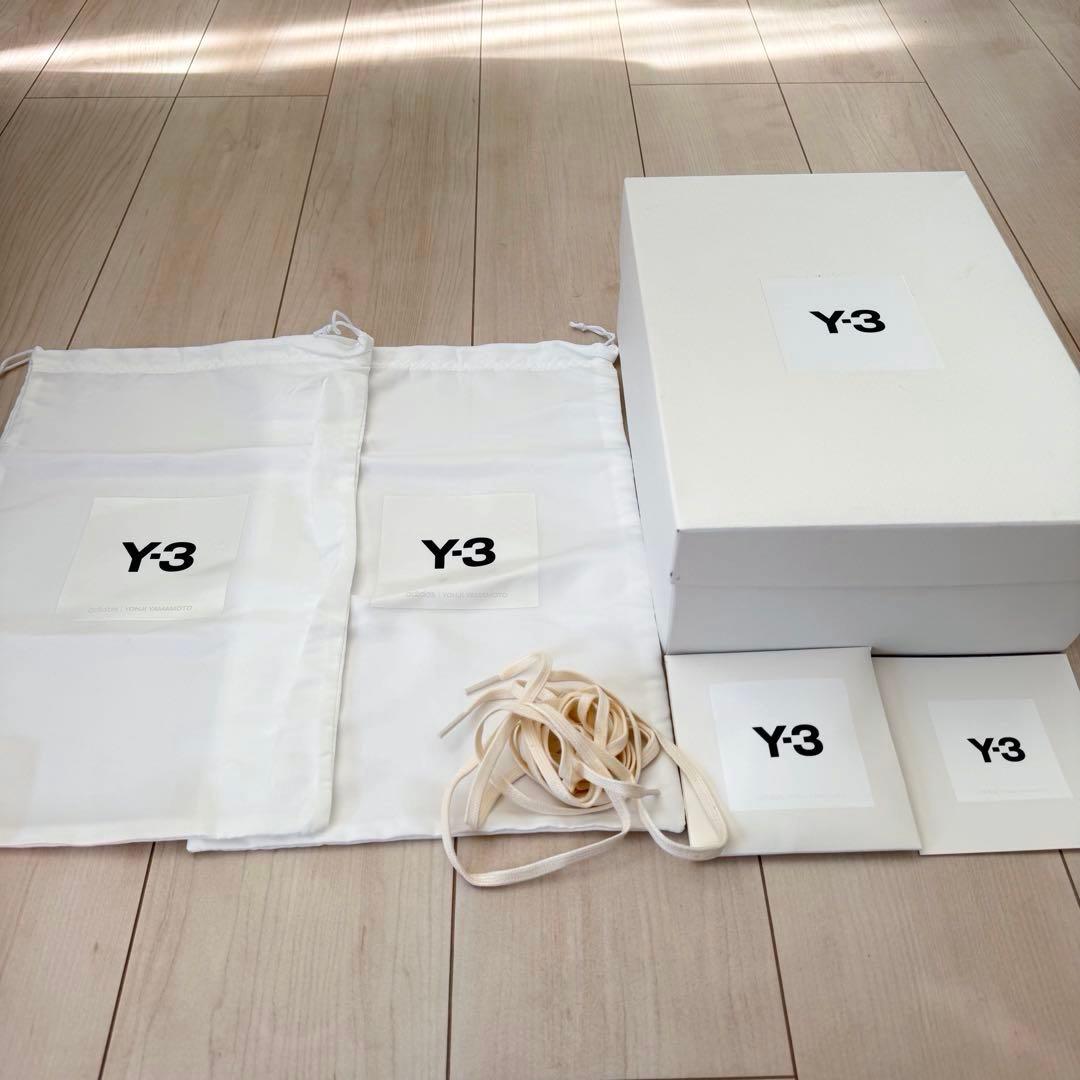 Y-3 KAIWA オールホワイト スニーカー