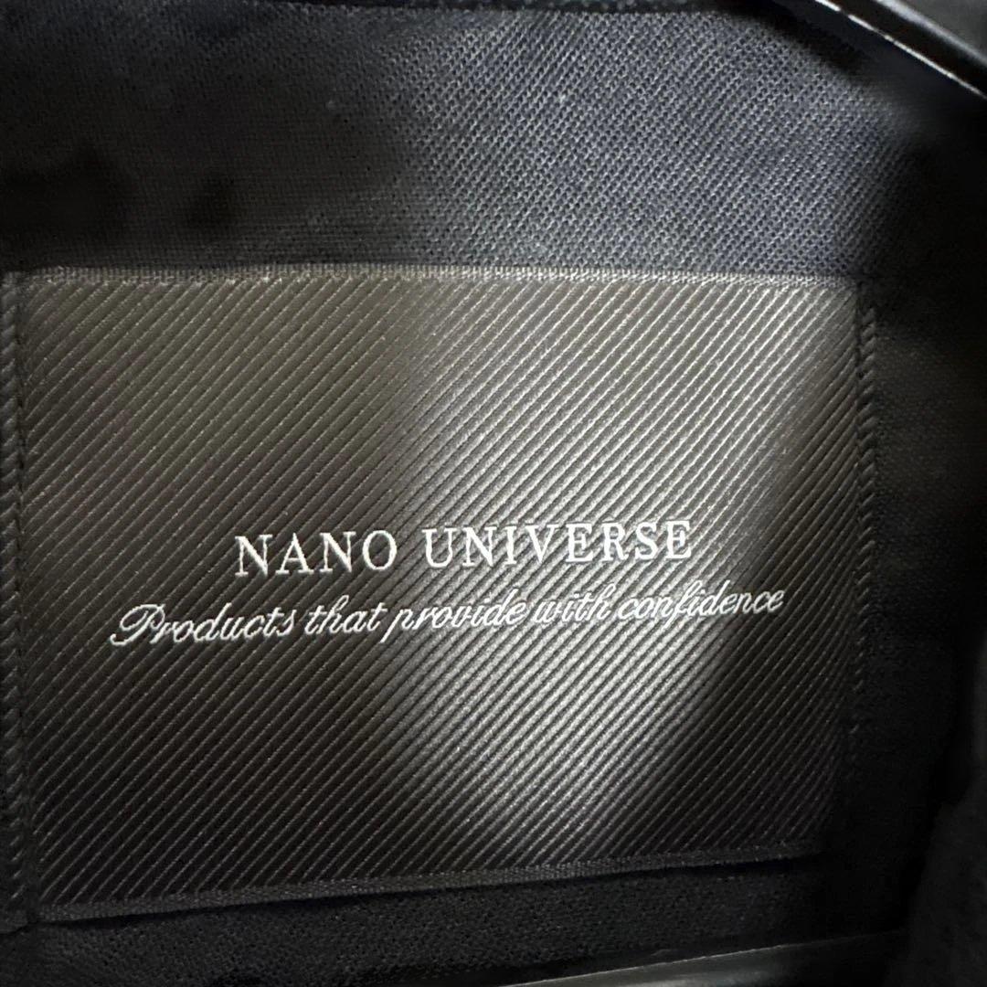 NANO universe シープレザー シャツジャケット