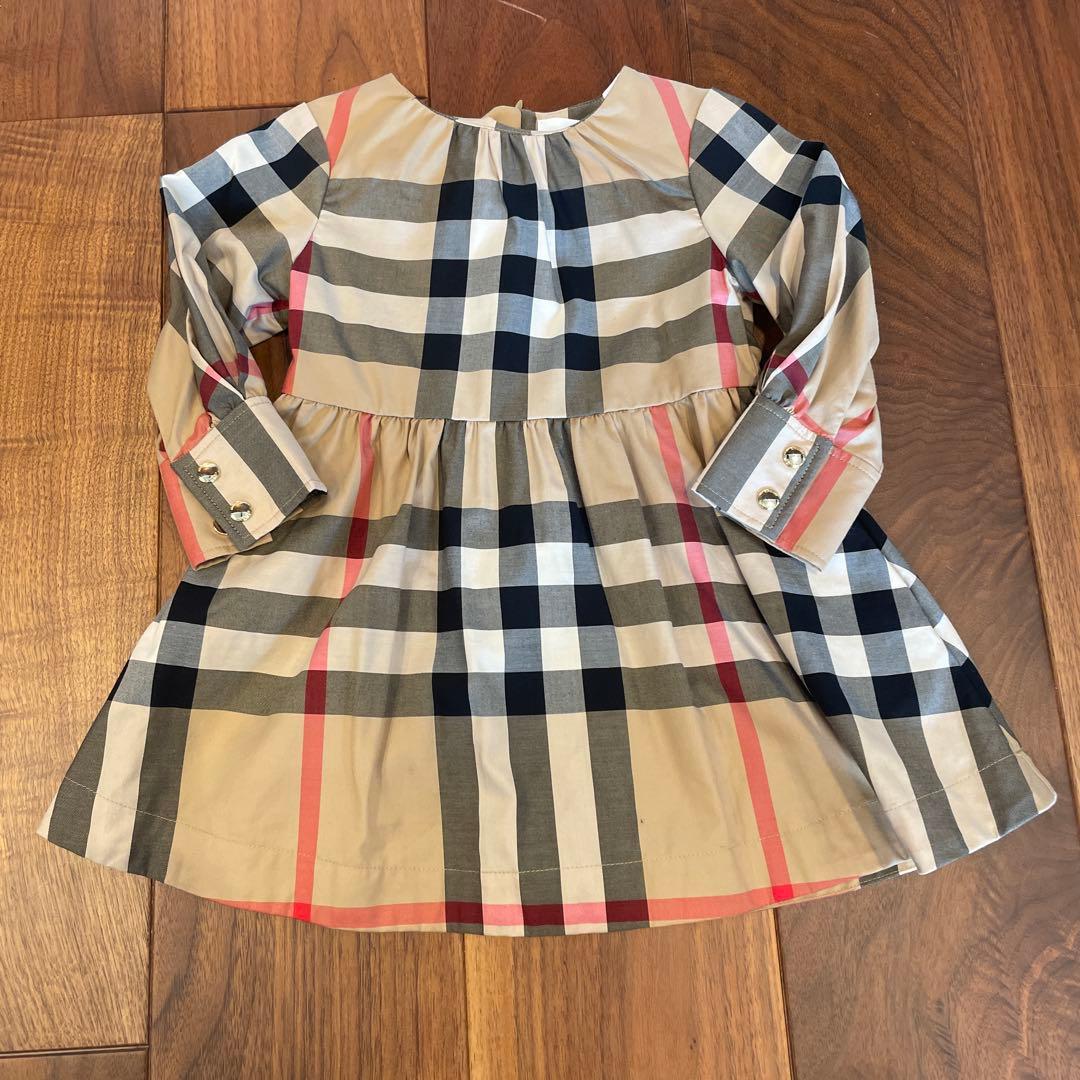 美品　BURBERRY 18M 86cm ワンピース