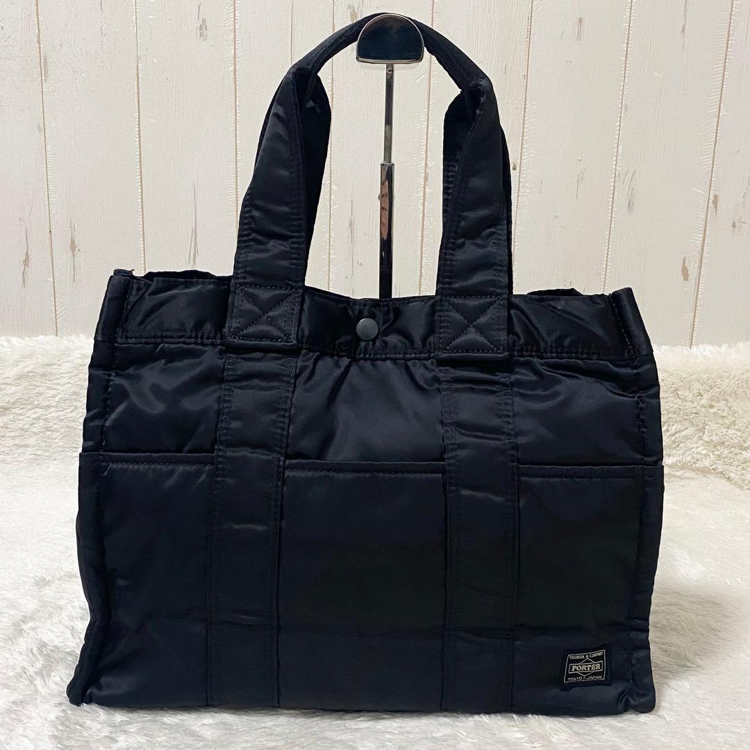 〖美品〗PORTER ポーター タンカー トートバッグ ナイロン A4 黒 廃盤