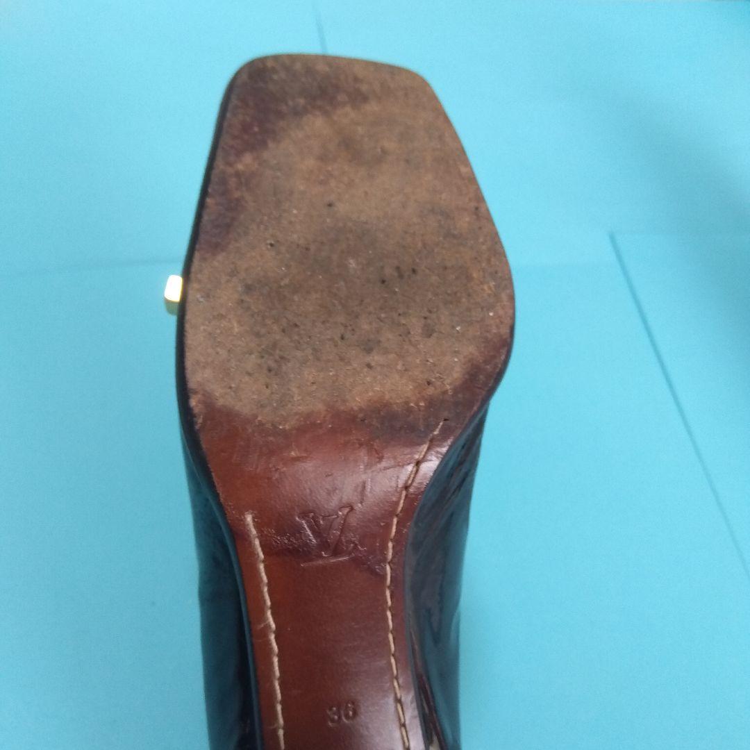 LOUIS VUITTON チェック柄 ハイヒール