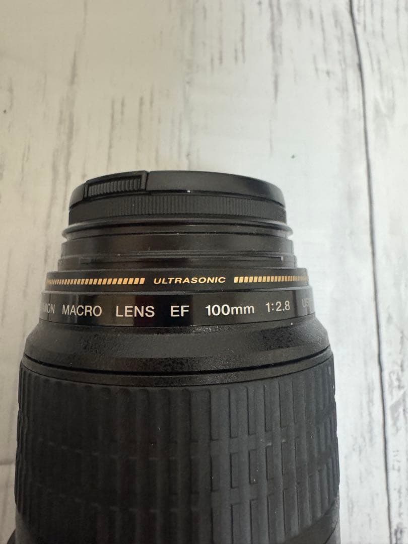CANON MACRO LENS EF 100mm 2.8 ET-67 レンズ