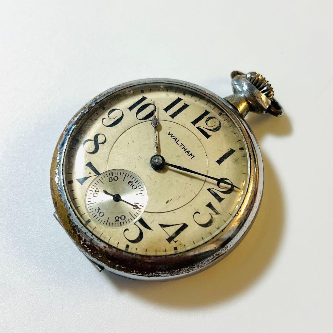 Waltham 手巻き懐中時計