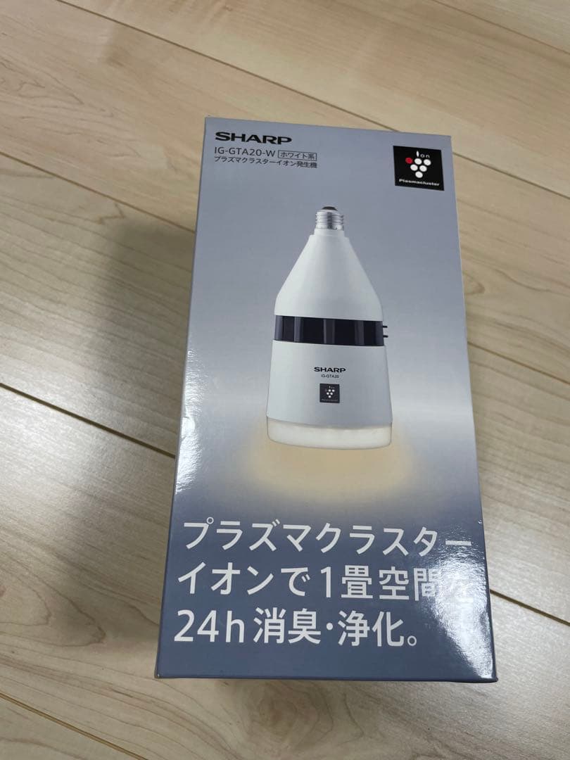 SHARP IG-GTA20-W イオン発生器　交換用フィルター付き