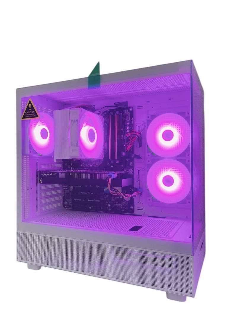 ゲーミングPC ガラス　白　i7/GTX1060/512GB/16GB