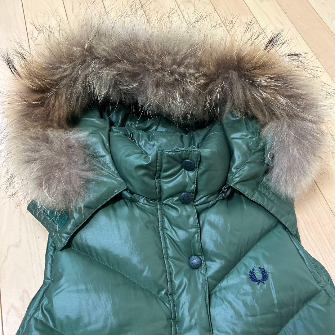 熊本のへそピ⭐︎ フレッドペリー　ダウンベスト