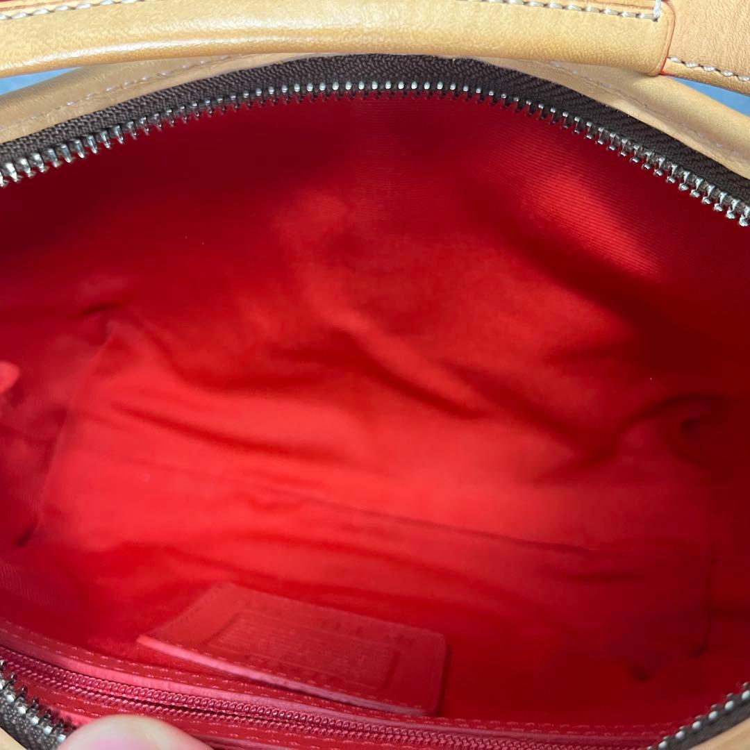 バッグ Coach Hobo Hand Bag stripe