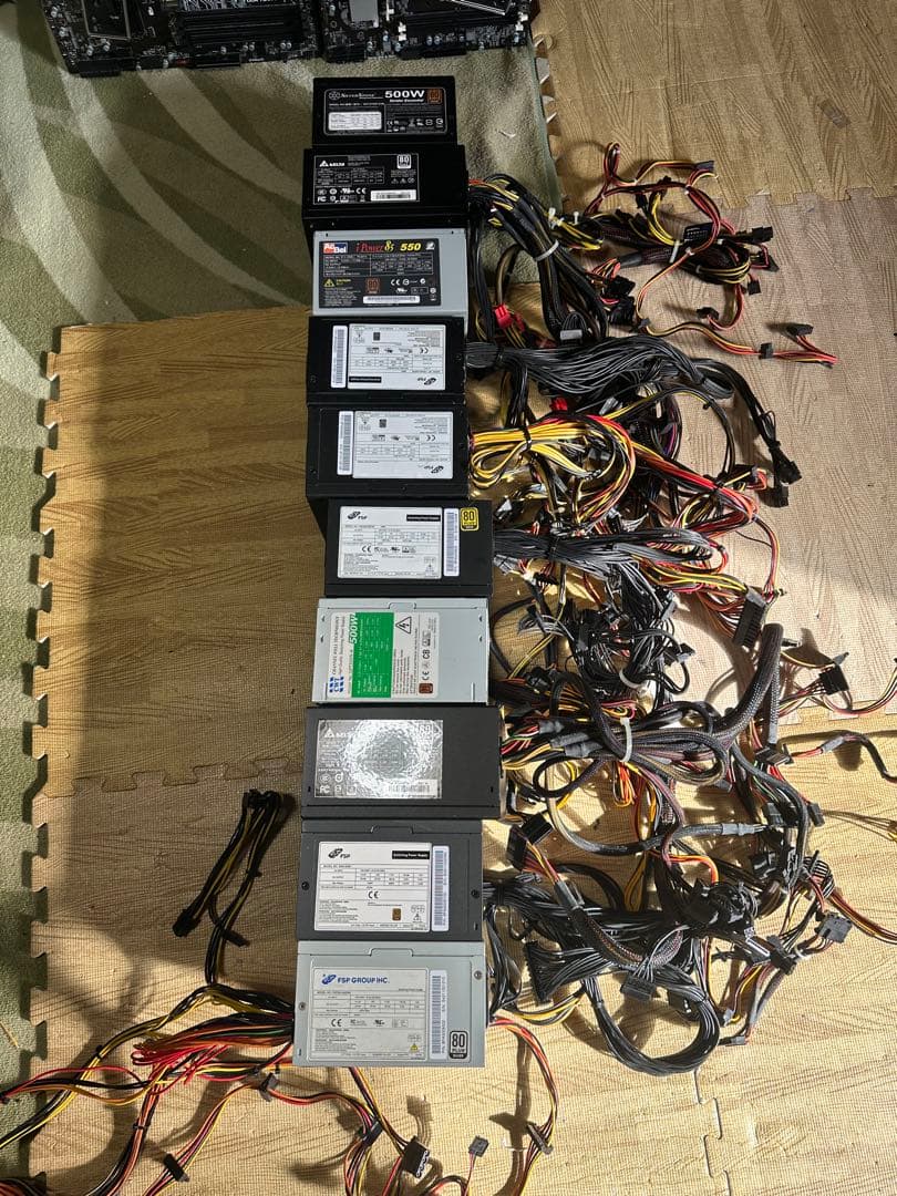 電源ユニット　500w 10個