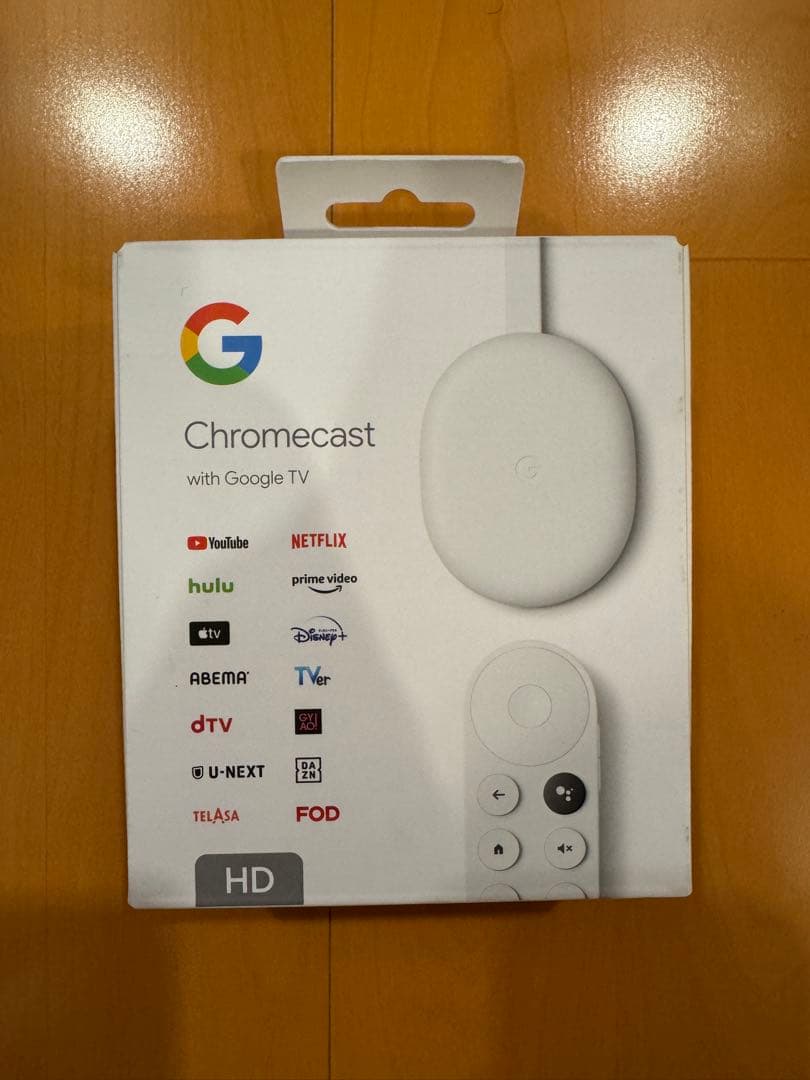 Chromecast with Google TV HD ホワイト