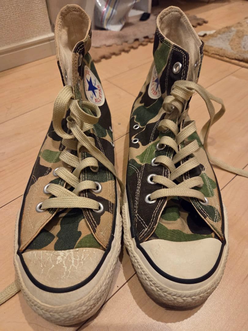 c*a様 CONVERSE ALL STAR 迷彩 ハイカットスニーカー　USA