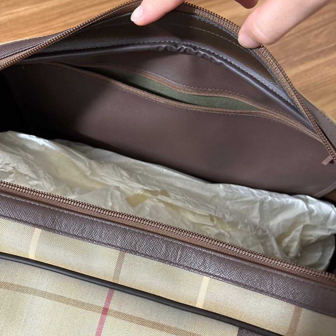 Burberrys チェック柄 ボストンバッグ